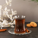 PAŞABAHÇE ELYSIA Set de verres à thé 6 personnes 12 pièces