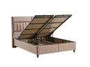 BAMBI BIOSALT Lit coffre, Tête de lit et Matelas au Sel de Roche - Bella Home
