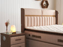 BAMBI BIOSALT Lit coffre, Tête de lit et Matelas au Sel de Roche - Bella Home