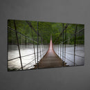 Méga Tableau en verre - Pont Suspendu Mega Cam Boyama - Asma Köprü Mega Glastisch-Hängebrücke