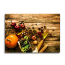 BELLART - Décor d'automne - Planche à découper en verre à impression UV 35x25 cm