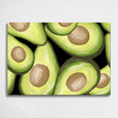 BELLART - Dessin d'Avocat - Planche à découper en verre à impression UV 35x25 cm