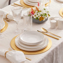 KARACA SATURN GOLD Service de table 59 pièces 12 personnes - Yemek takimi 59 parça 12 kisilik
