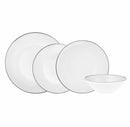 KARACA ALICIA Service de table platinium 24 pièces 6 personnes Karaca Alicia 24 Parça 6 Kişilik Porselen Platinium Yemek Takımı