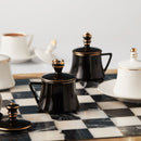 KARACA SATRANÇ/ÉCHECS Set de tasses à café 18 pièces 6 personnes - 18 Parça 6 kişilik kahve fincan takımı