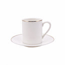 KARACA ELDA Set de tasses à café 12 pièces 6 personnes Kahve fincan takımı 12 parça  6 kişilik