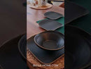 BRICARD EVRY Service de table 25 pièces 6 personnes noir-doré