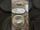 KARACA STREAMLINE SATURN GOLD Service de table 59 pièces 12 personnes