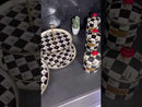 ACAR QUALITA KING Théière en émail motif noir et blanc Induction