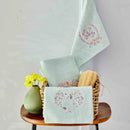 KARACA HOME  ELENIE Lot de 3 serviettes brodées