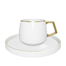 KARACA SATURN GOLD Tasses à café 12 pièces 6 personnes