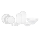 KARACA STREAMLINE NEW SATURN PLATIN Service de table 59 pièces 12 personnes