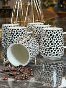 ACAR MUG MY KUPA Lot de 6 Tasses à Cappuccino